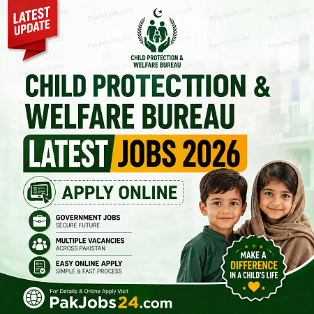 Child Protection & Welfare Bureau Latest Jobs 2026 – Apply Now