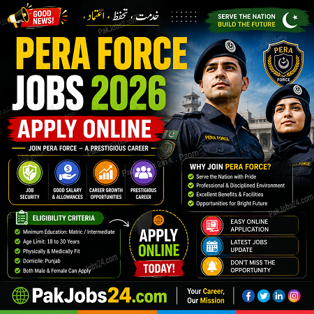PERA Force Jobs 2026 – Apply Online