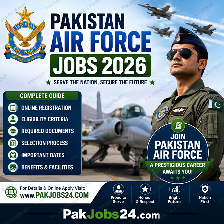 Pakistan Air Force Jobs 2026