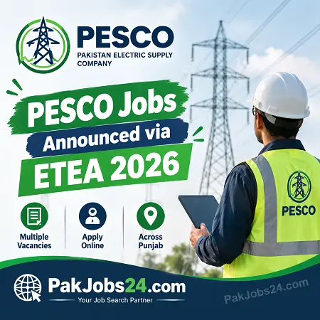 PESCO Jobs Announced via ETEA 2026